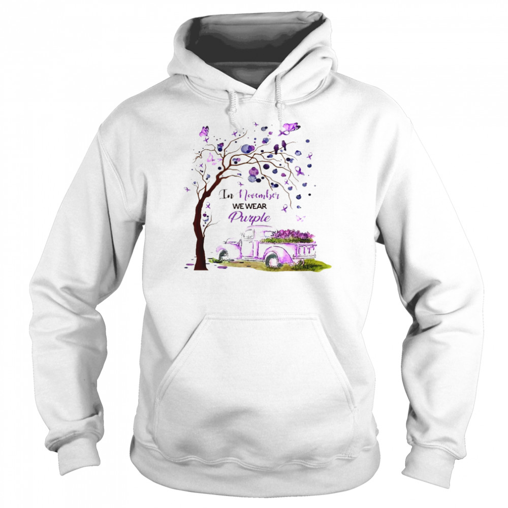 In November We Wear Purple Shirt 4 » Cool Gifts for You - Mfamilygift In November We Wear Purple Shirt 4