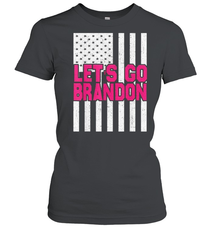 In October We Wear Let’S Go Brandon Pink Text American Flag Shirt 1 » Cool Gifts for You - Mfamilygift In October We Wear Let’S Go Brandon Pink Text American Flag Shirt 1