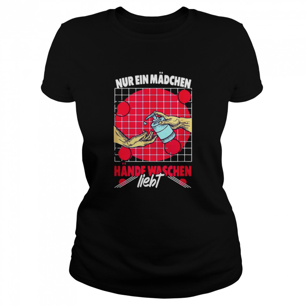 Nur Ein Mã¤Dchen Das Hã¤Ndewaschen Liebt Streetwear Japan T-Shirt 1 » Cool Gifts for You - Mfamilygift Nur Ein Mã¤Dchen Das Hã¤Ndewaschen Liebt Streetwear Japan T-Shirt 1