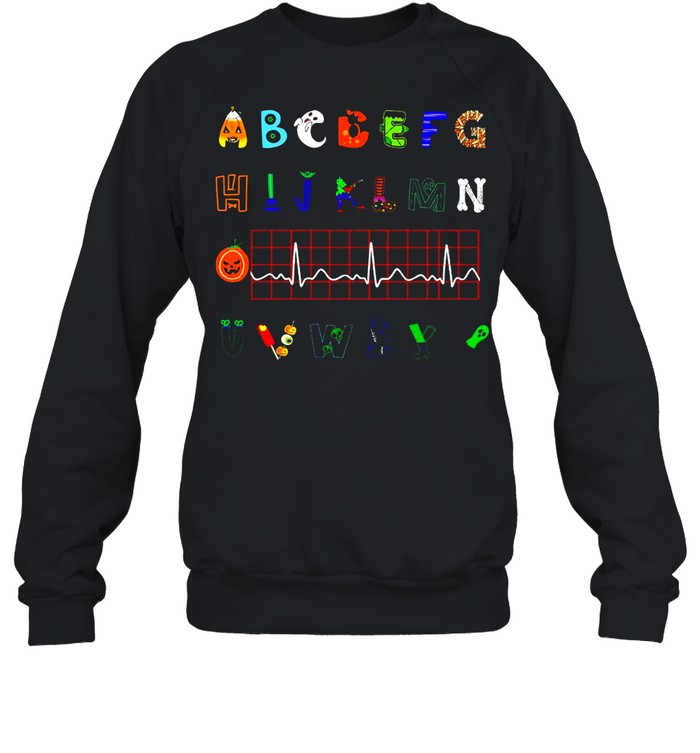 Nurse Abcdefg Hijklmn Uvwxyz Halloween Alphabet Shirt 3 » Cool Gifts for You - Mfamilygift Nurse Abcdefg Hijklmn Uvwxyz Halloween Alphabet Shirt 3