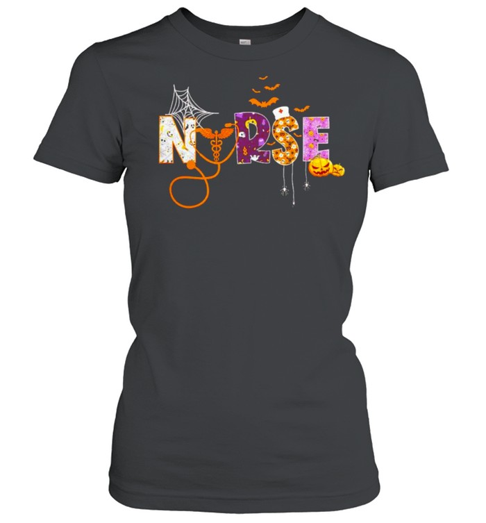 Nurse Symbol Happy Halloween Shirt 1 » Cool Gifts for You - Mfamilygift Nurse Symbol Happy Halloween Shirt 1