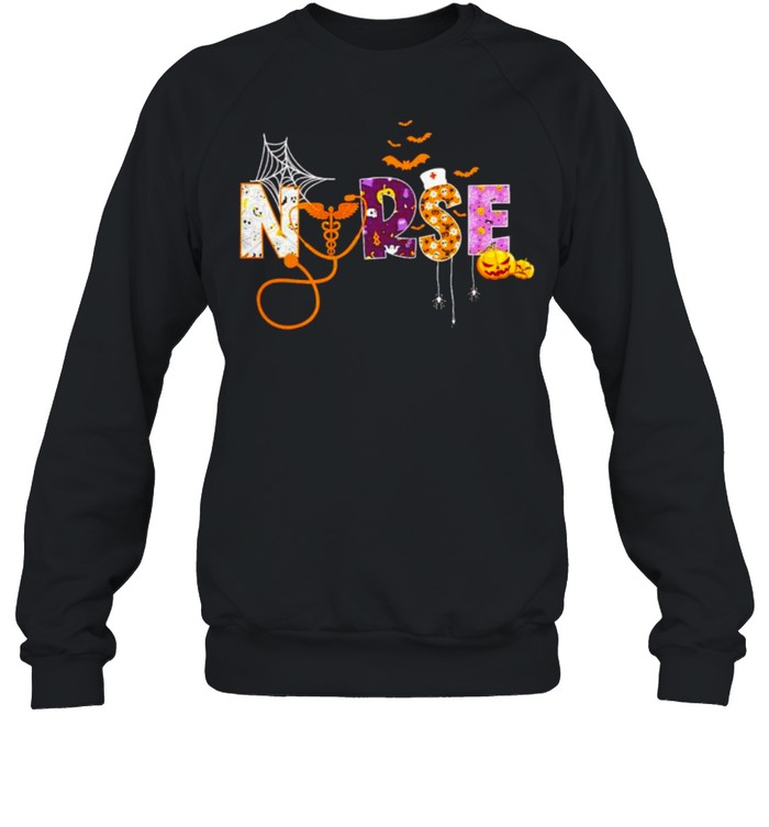 Nurse Symbol Happy Halloween Shirt 3 » Cool Gifts for You - Mfamilygift Nurse Symbol Happy Halloween Shirt 3