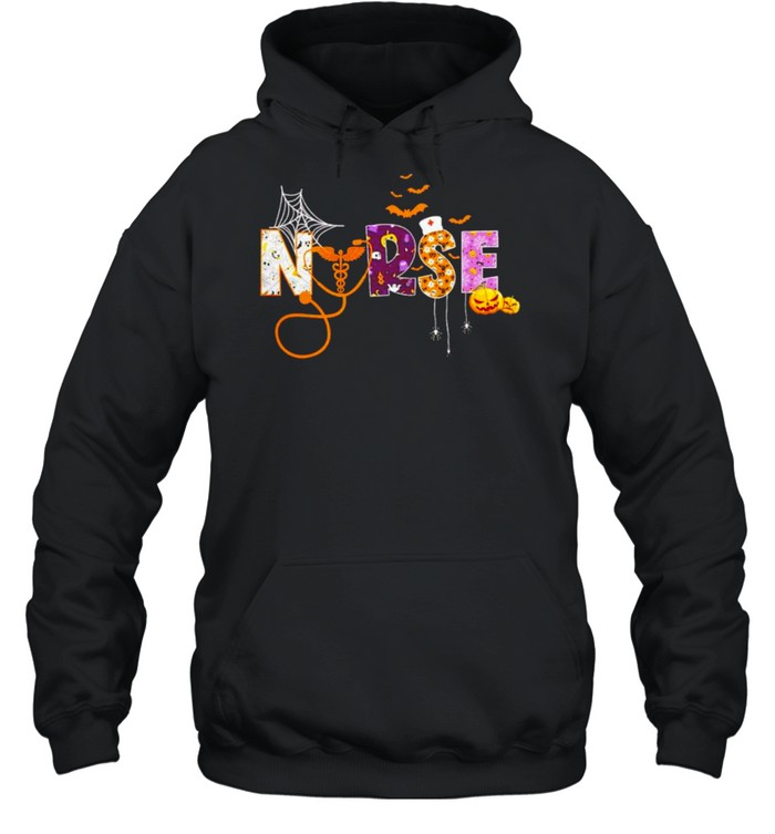 Nurse Symbol Happy Halloween Shirt 4 » Cool Gifts for You - Mfamilygift Nurse Symbol Happy Halloween Shirt 4