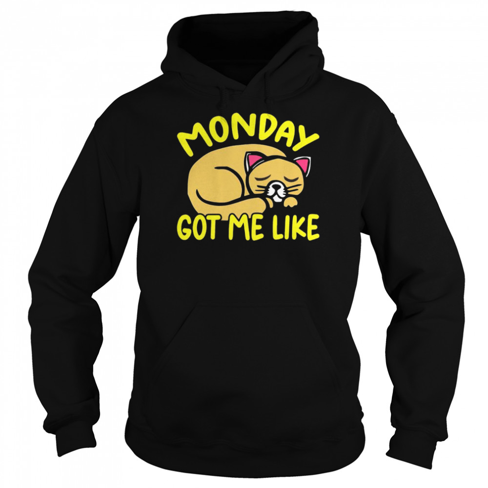Official Cat Monday Got Me Like Shirt 4 » Cool Gifts for You - Mfamilygift Official Cat Monday Got Me Like Shirt 4