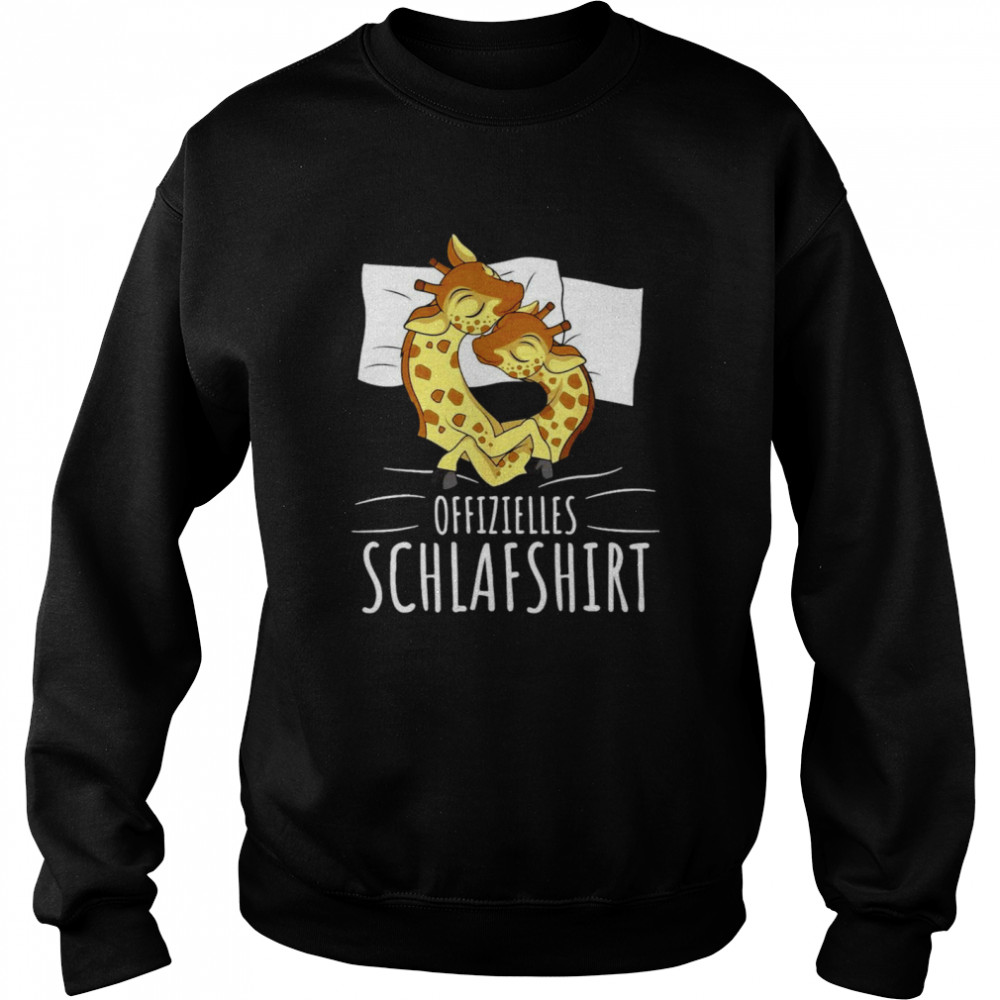 Offizielles Schlafshirt Giraffe Schlafen T-Shirt 3 » Cool Gifts for You - Mfamilygift Offizielles Schlafshirt Giraffe Schlafen T-Shirt 3