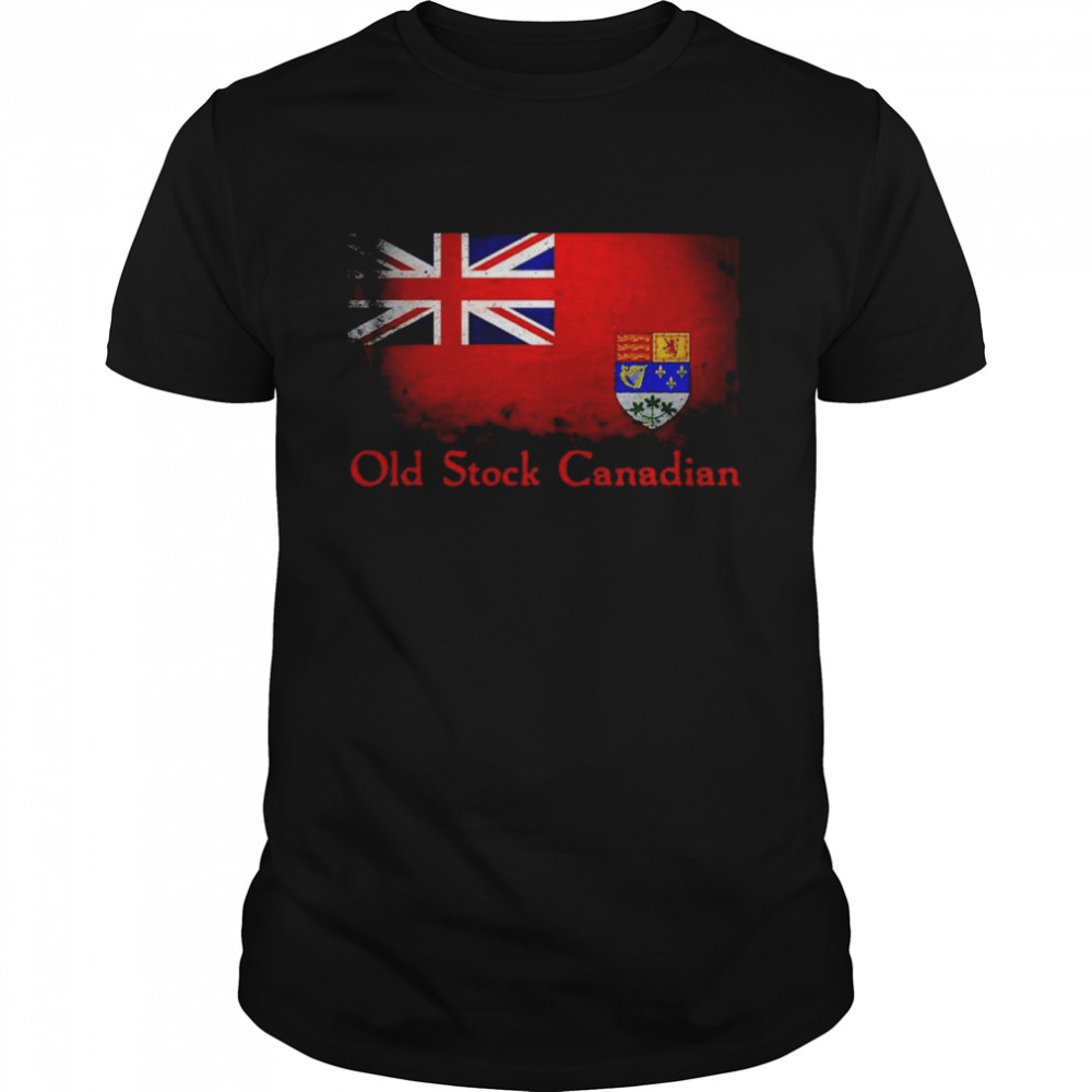 Old Stock Canadian Flag Shirt Old Stock Canadian Flag Shirt