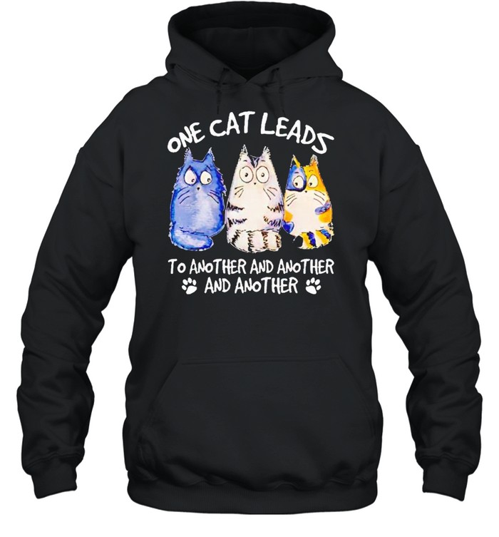 One Cat Leads To Another And Another And Another Shirt 4 » Cool Gifts for You - Mfamilygift One Cat Leads To Another And Another And Another Shirt 4