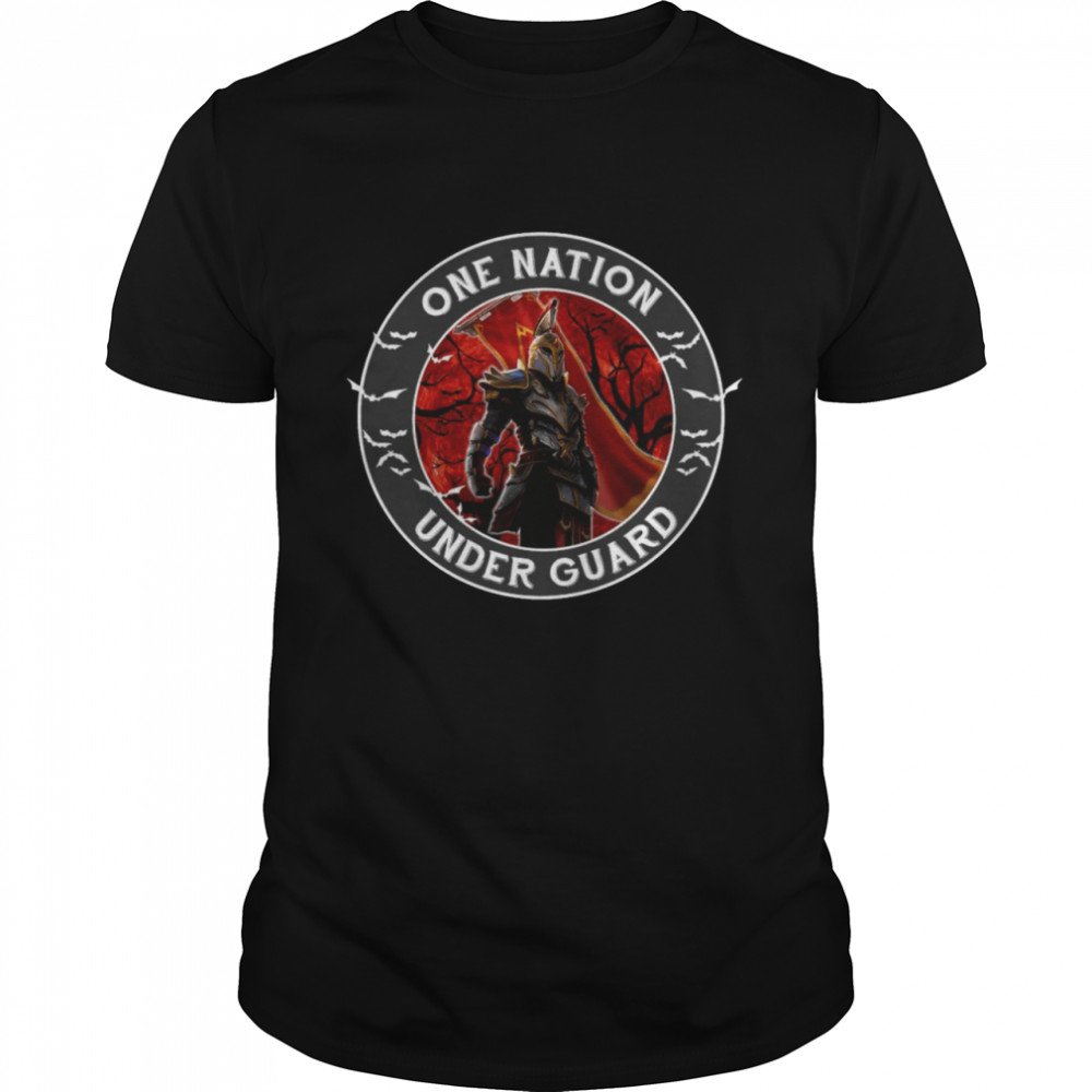 One Nation Under Guard Halloween 2021 T-Shirt