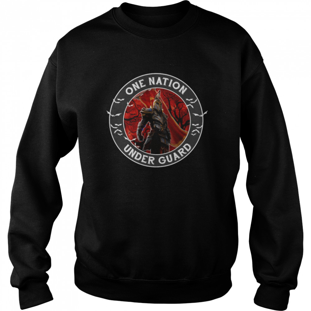 One Nation Under Guard Halloween 2021 T-Shirt 3 » Cool Gifts for You - Mfamilygift One Nation Under Guard Halloween 2021 T-Shirt 3