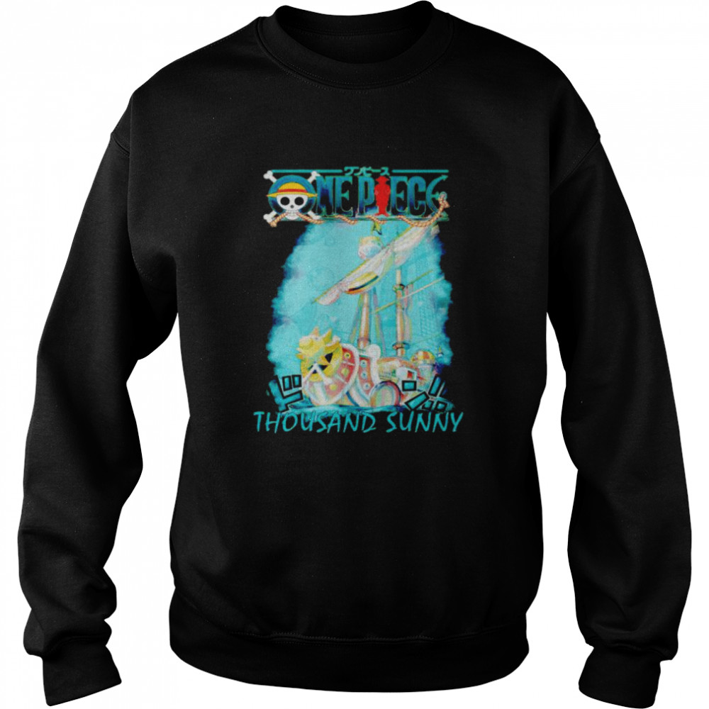 One Piece Thousand Sunny Shirt 3 » Cool Gifts for You - Mfamilygift One Piece Thousand Sunny Shirt 3