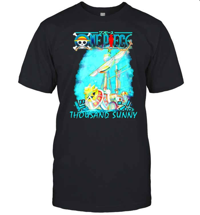 One Piece Thousand Sunny T-Shirt One Piece Thousand Sunny T-Shirt