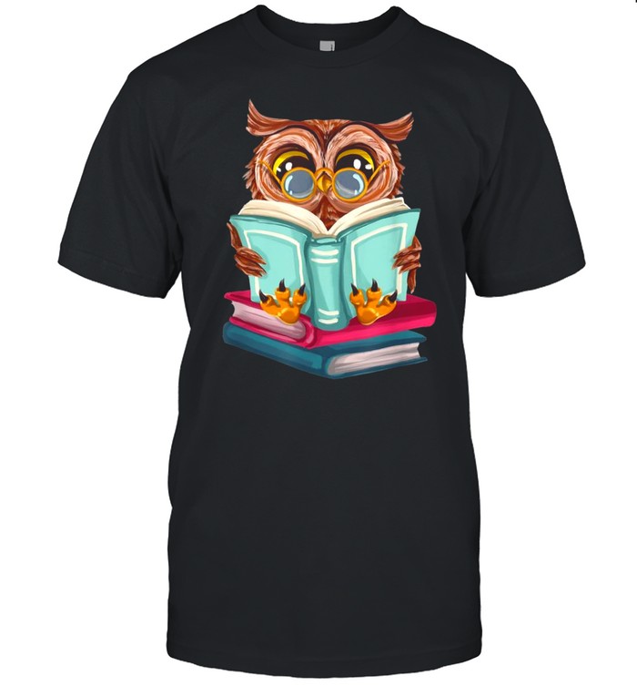 Owl Reading Book Reading Book Book Book Worm Reading Shirt Owl Reading Book Reading Book Book Book Worm Reading Shirt