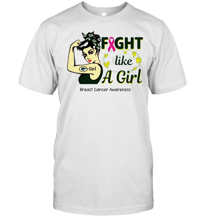 Packers Fight Like A Girl Breast Cancer Shirt Packers Fight Like A Girl Breast Cancer Shirt