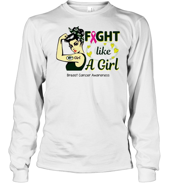 Packers Fight Like A Girl Breast Cancer Shirt 2 » Cool Gifts for You - Mfamilygift Packers Fight Like A Girl Breast Cancer Shirt 2