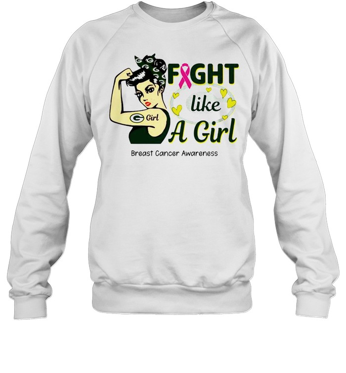 Packers Fight Like A Girl Breast Cancer Shirt 3 » Cool Gifts for You - Mfamilygift Packers Fight Like A Girl Breast Cancer Shirt 3