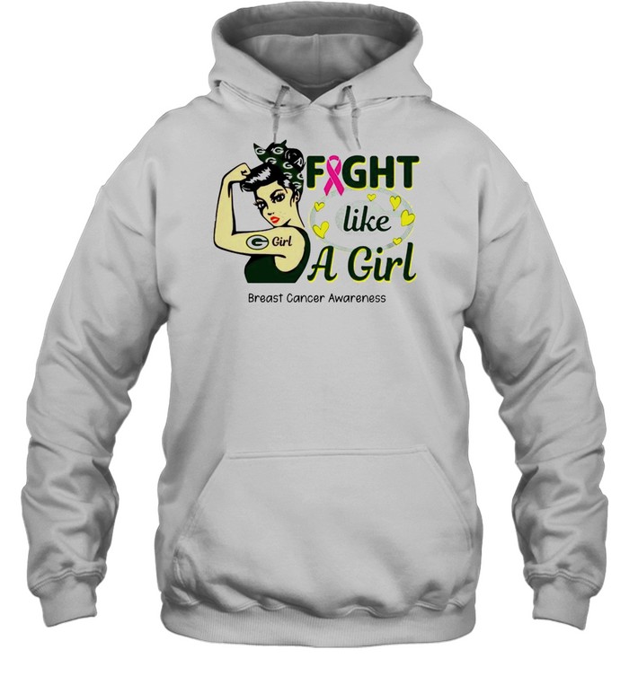 Packers Fight Like A Girl Breast Cancer Shirt 4 » Cool Gifts for You - Mfamilygift Packers Fight Like A Girl Breast Cancer Shirt 4