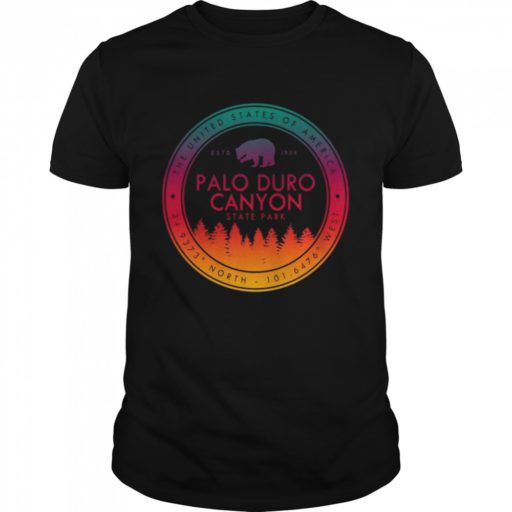 Palo Duro Canyon State Park Texas Geschenke Tx Langarmshirt Shirt
