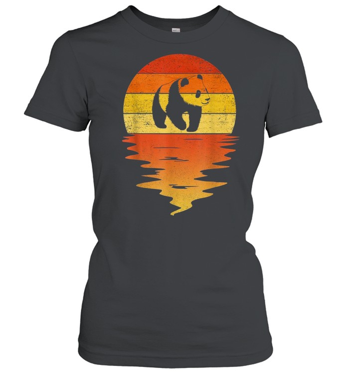 Panda Shirt Retro Sonnenuntergang 70Er Jahre Vintage Panda Shirt 1 » Cool Gifts for You - Mfamilygift Panda Shirt Retro Sonnenuntergang 70Er Jahre Vintage Panda Shirt 1