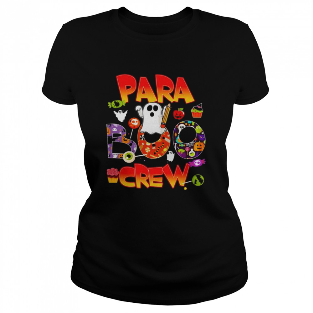 Paraprofessional Teacher Boo Crew Happy Halloween Shirt 1 » Cool Gifts for You - Mfamilygift Paraprofessional Teacher Boo Crew Happy Halloween Shirt 1