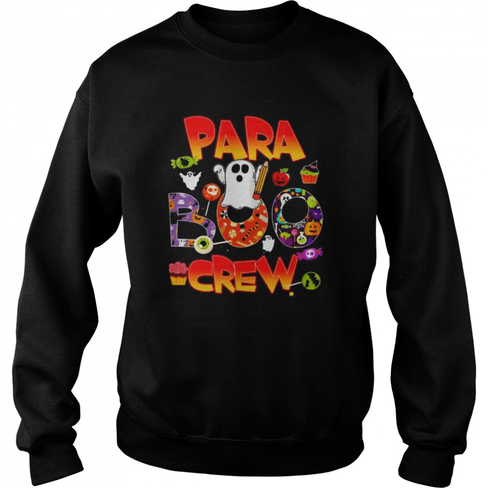 Paraprofessional Teacher Boo Crew Happy Halloween Shirt 3 » Cool Gifts for You - Mfamilygift Paraprofessional Teacher Boo Crew Happy Halloween Shirt 3