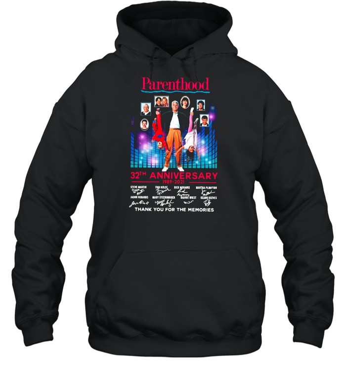 Parenthood 32Th Anniversary 1989-2021 Signature Thank You For The Memories T-Shirt 4 » Cool Gifts for You - Mfamilygift Parenthood 32Th Anniversary 1989-2021 Signature Thank You For The Memories T-Shirt 4