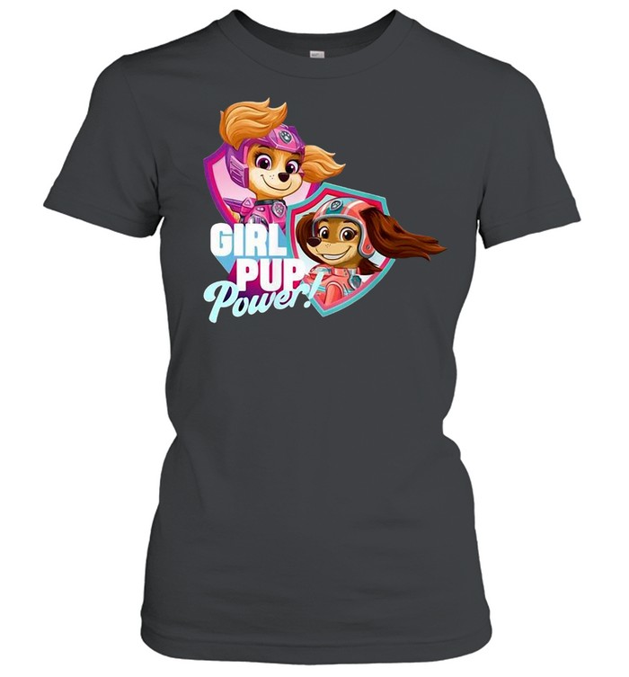 Paw Patrol The Movie Girl Pup Power T-Shirt 1 » Cool Gifts for You - Mfamilygift Paw Patrol The Movie Girl Pup Power T-Shirt 1