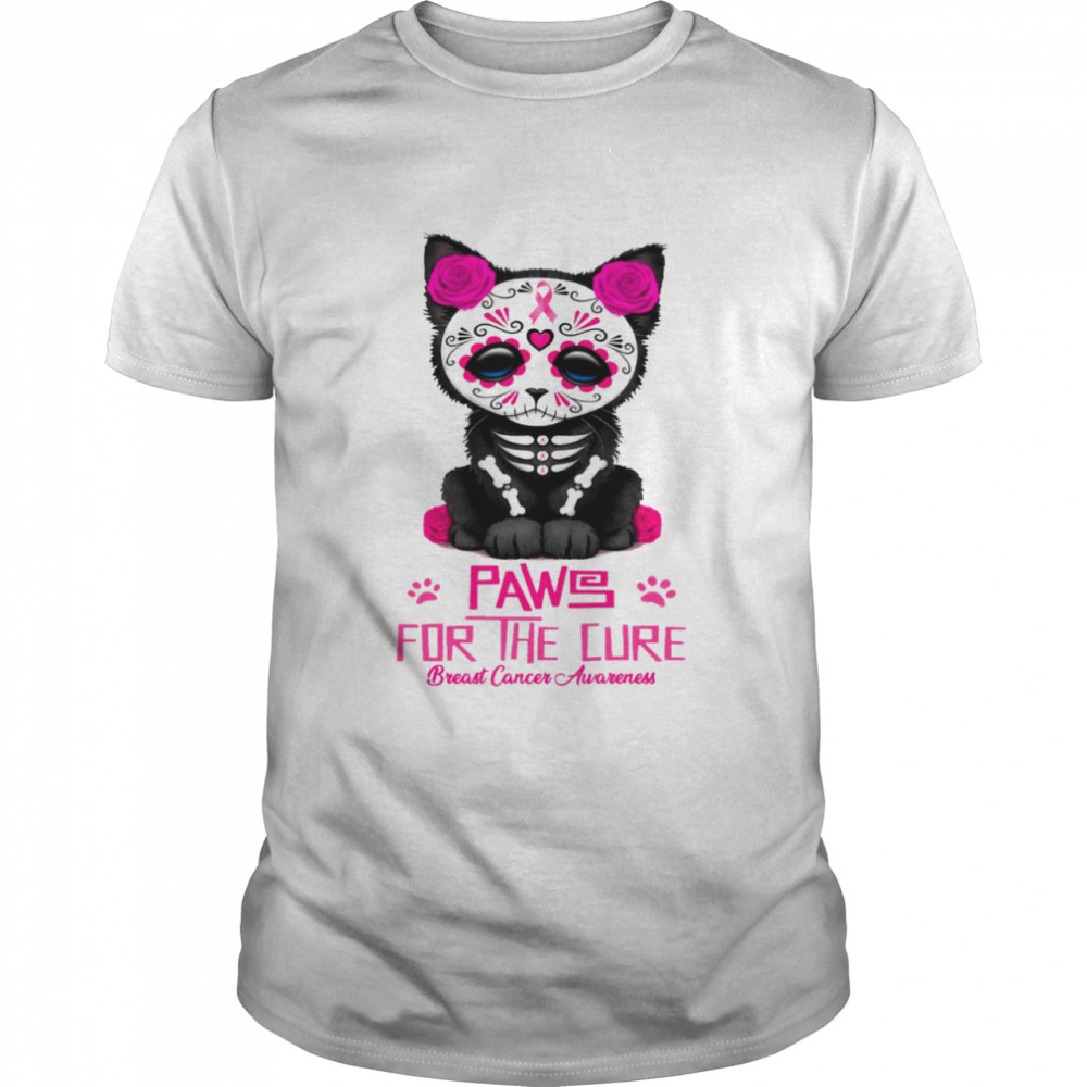 Paws For The Cure Breast Cancer Awareness Shirt