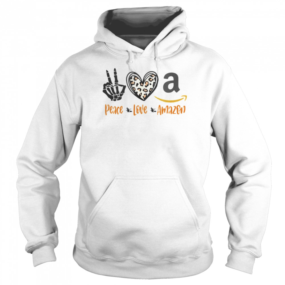 Peace Love Amazon Halloween Shirt 4 » Cool Gifts for You - Mfamilygift Peace Love Amazon Halloween Shirt 4