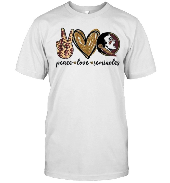 Peace Love Seminoles Shirt