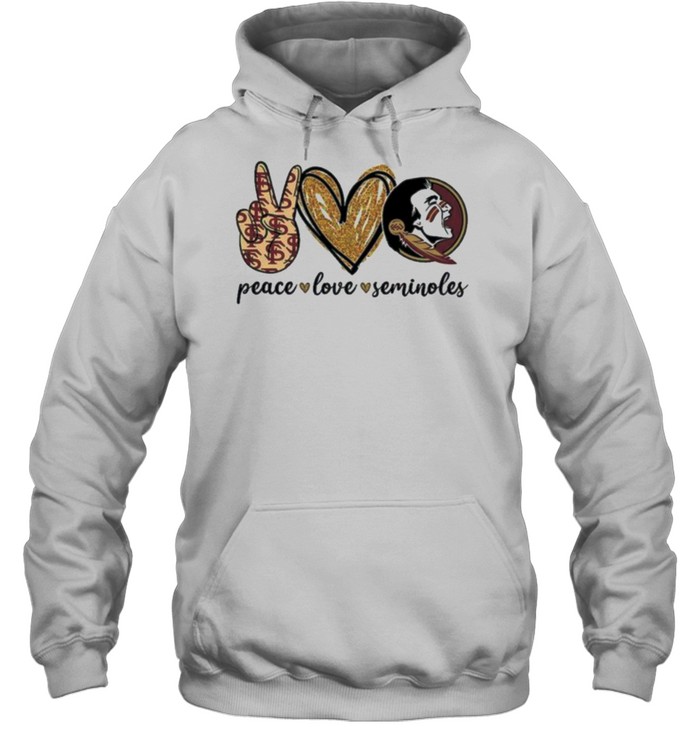 Peace Love Seminoles Shirt 4 » Cool Gifts for You - Mfamilygift Peace Love Seminoles Shirt 4