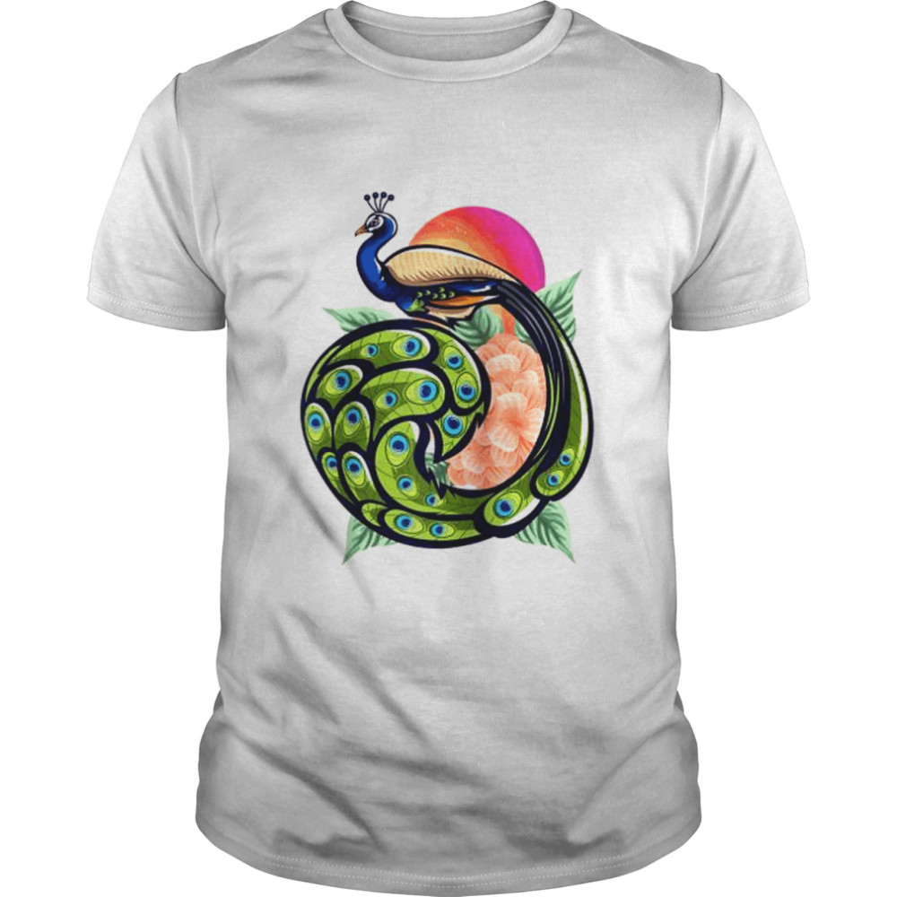 Peafowl Peacock Wild Bird Nerd Enthusiast Watcher Shirt
