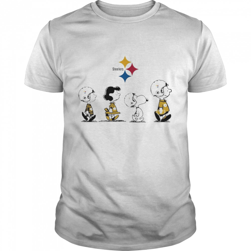 Peanuts Abbey Road Pitbull Steelers Shirt Peanuts Abbey Road Pitbull Steelers Shirt
