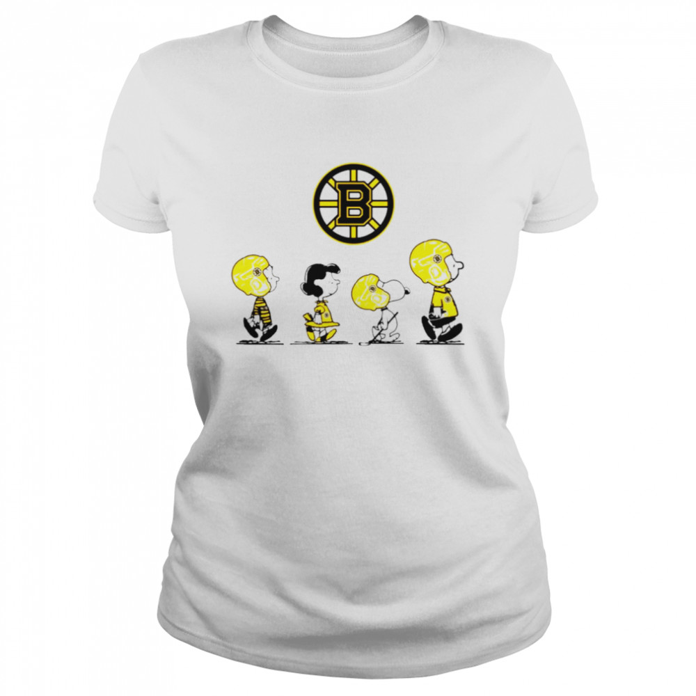 Peanuts Characters Boston Bruins Hockey Team Shirt 1 » Cool Gifts for You - Mfamilygift Peanuts Characters Boston Bruins Hockey Team Shirt 1