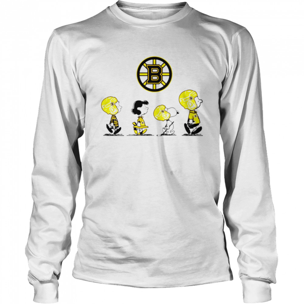Peanuts Characters Boston Bruins Hockey Team Shirt 2 » Cool Gifts for You - Mfamilygift Peanuts Characters Boston Bruins Hockey Team Shirt 2