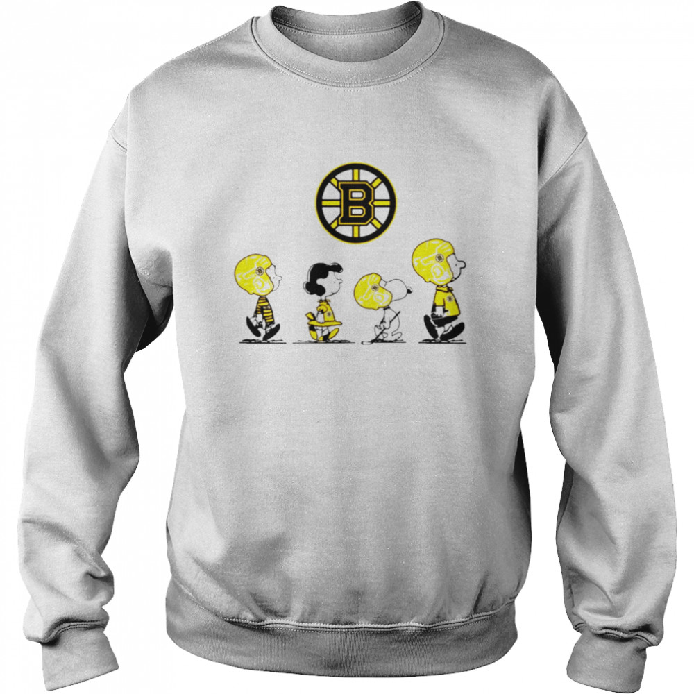 Peanuts Characters Boston Bruins Hockey Team Shirt 3 » Cool Gifts for You - Mfamilygift Peanuts Characters Boston Bruins Hockey Team Shirt 3