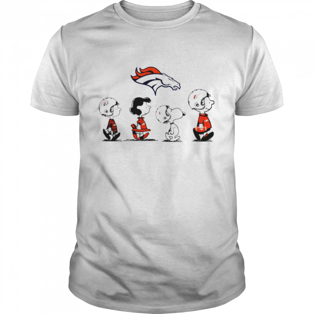 Peanuts Characters Denver Broncos Football Shirt
