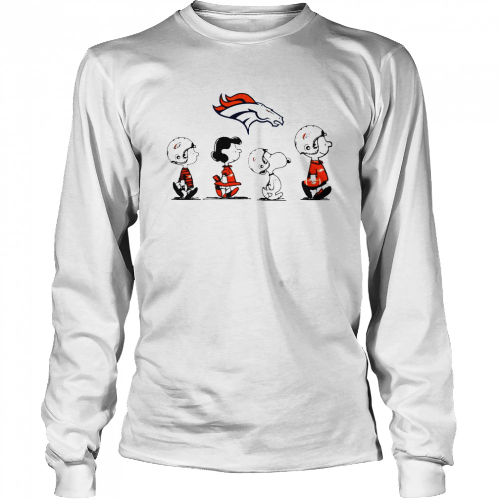 Peanuts Characters Denver Broncos Football Shirt 2 » Cool Gifts for You - Mfamilygift Peanuts Characters Denver Broncos Football Shirt 2