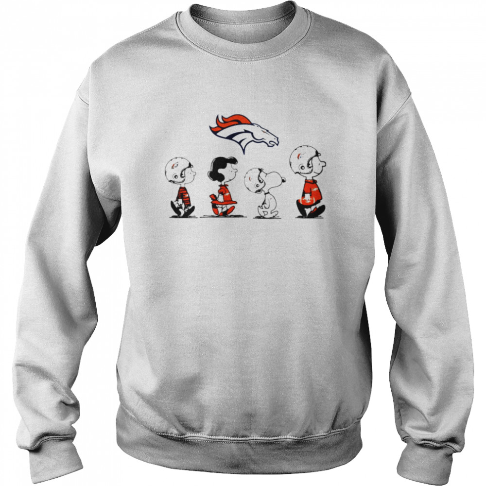 Peanuts Characters Denver Broncos Football Shirt 3 » Cool Gifts for You - Mfamilygift Peanuts Characters Denver Broncos Football Shirt 3