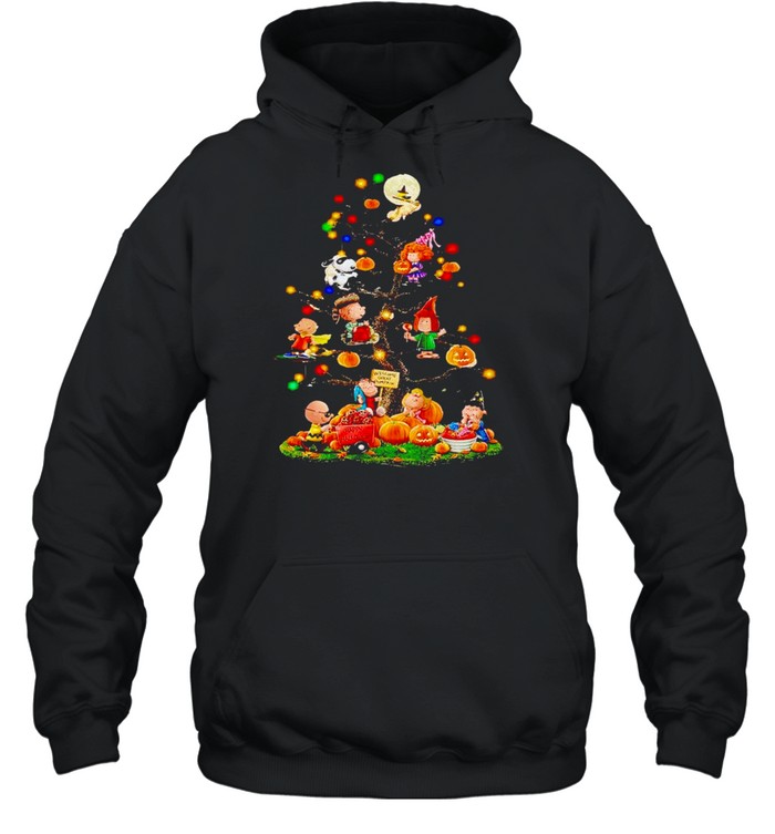 Peanuts Characters Halloween Tree Welcome Great Pumpkin Shirt 4 » Cool Gifts for You - Mfamilygift Peanuts Characters Halloween Tree Welcome Great Pumpkin Shirt 4