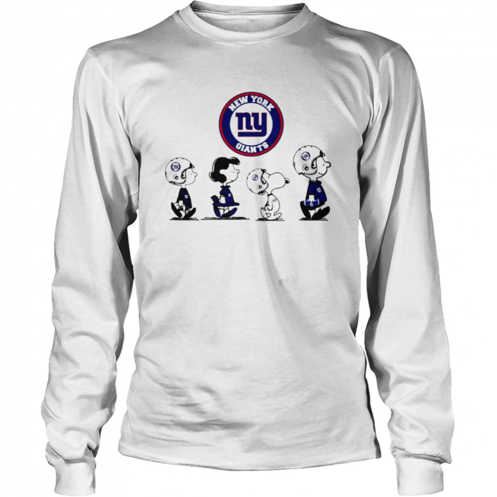 Peanuts Characters York Giants Football Team T-Shirt 2 » Cool Gifts for You - Mfamilygift Peanuts Characters York Giants Football Team T-Shirt 2