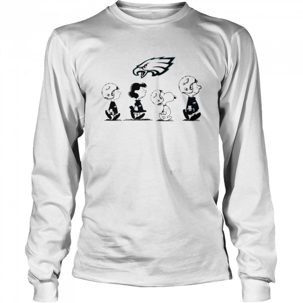 Peanuts Characters Philadelphia Eagles Football Shirt 2 » Cool Gifts for You - Mfamilygift Peanuts Characters Philadelphia Eagles Football Shirt 2