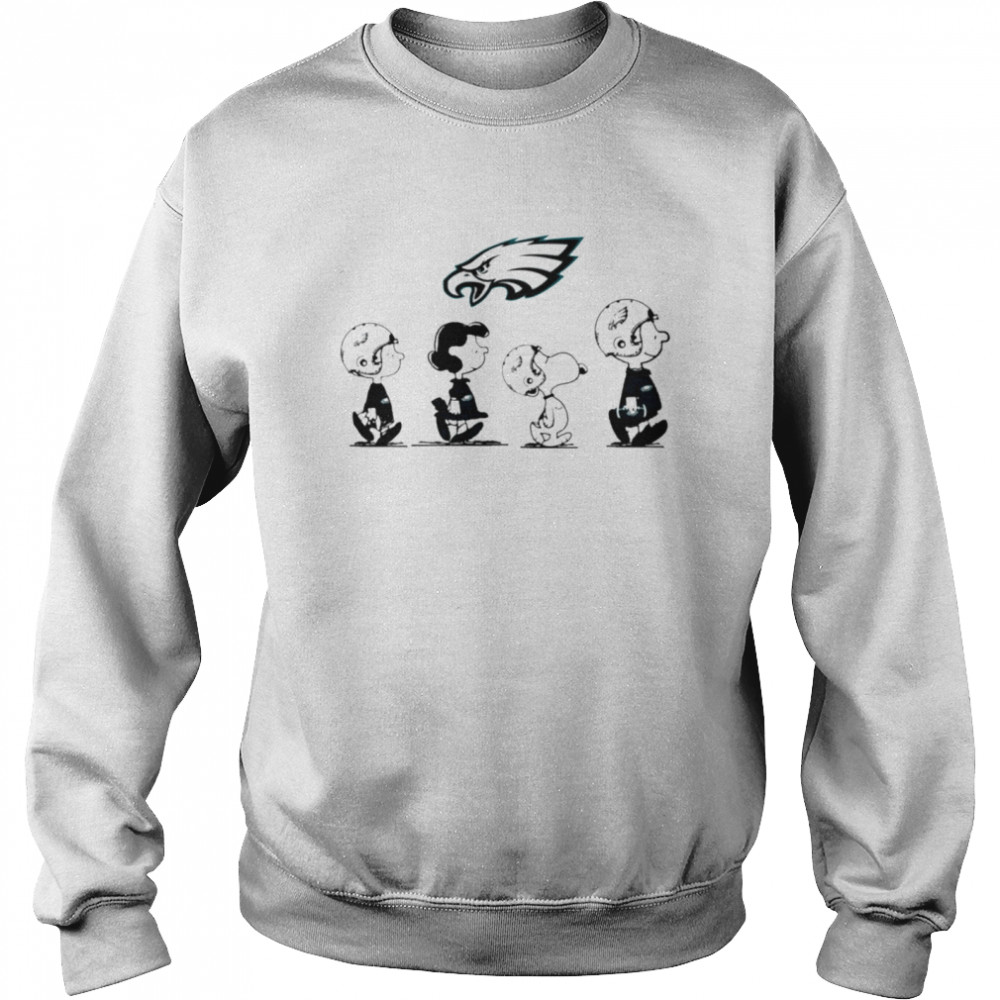 Peanuts Characters Philadelphia Eagles Football Shirt 3 » Cool Gifts for You - Mfamilygift Peanuts Characters Philadelphia Eagles Football Shirt 3