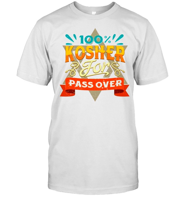 Pessach 100 % Koscher Lustig Vintage Seder Jã¼dischen Feierta Shirt