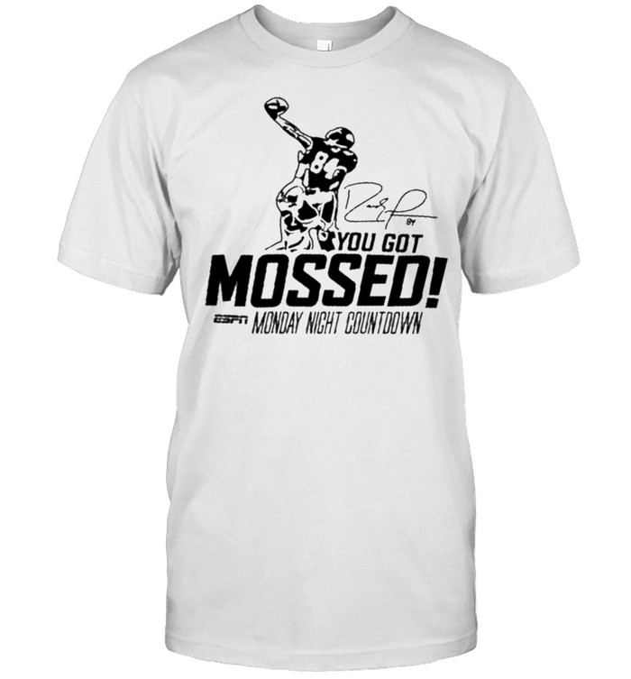 Peter Detwiler You Got Mossed Monday Night Countdown Shirt