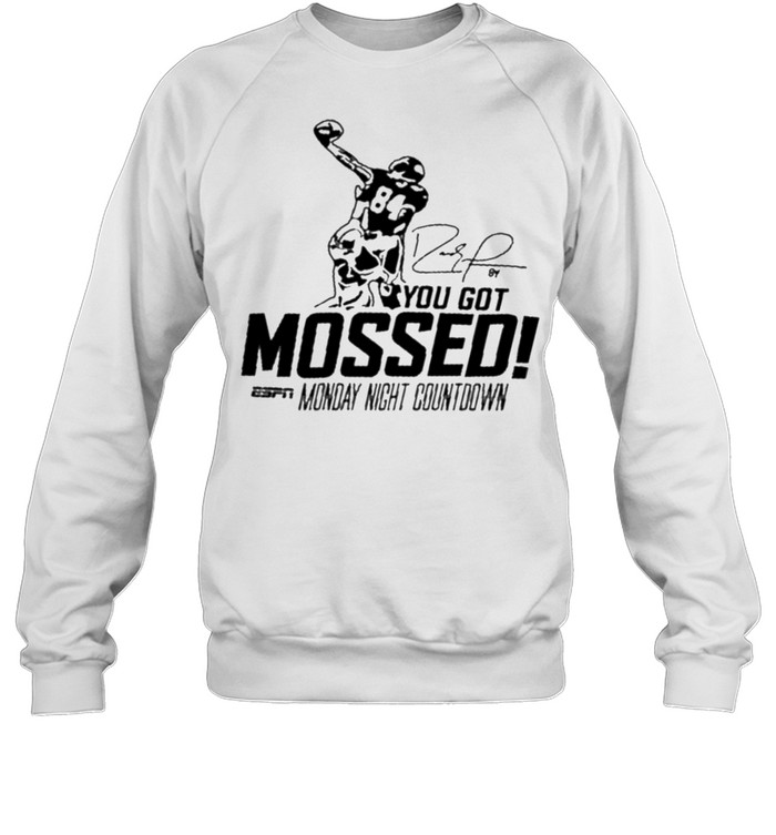 Peter Detwiler You Got Mossed Monday Night Countdown Shirt 3 » Cool Gifts for You - Mfamilygift Peter Detwiler You Got Mossed Monday Night Countdown Shirt 3