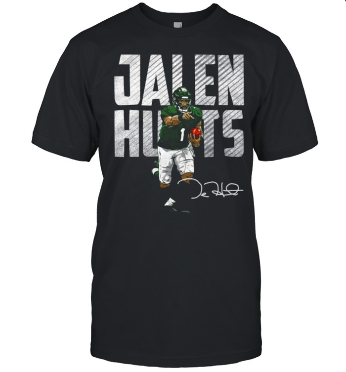 Philadelphia Eagles Baseball Jalen Hurts Signature Shirt Philadelphia Eagles Baseball Jalen Hurts Signature Shirt