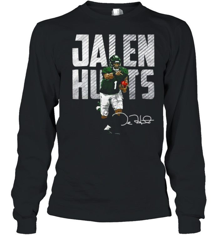 Philadelphia Eagles Baseball Jalen Hurts Signature Shirt 2 » Cool Gifts for You - Mfamilygift Philadelphia Eagles Baseball Jalen Hurts Signature Shirt 2