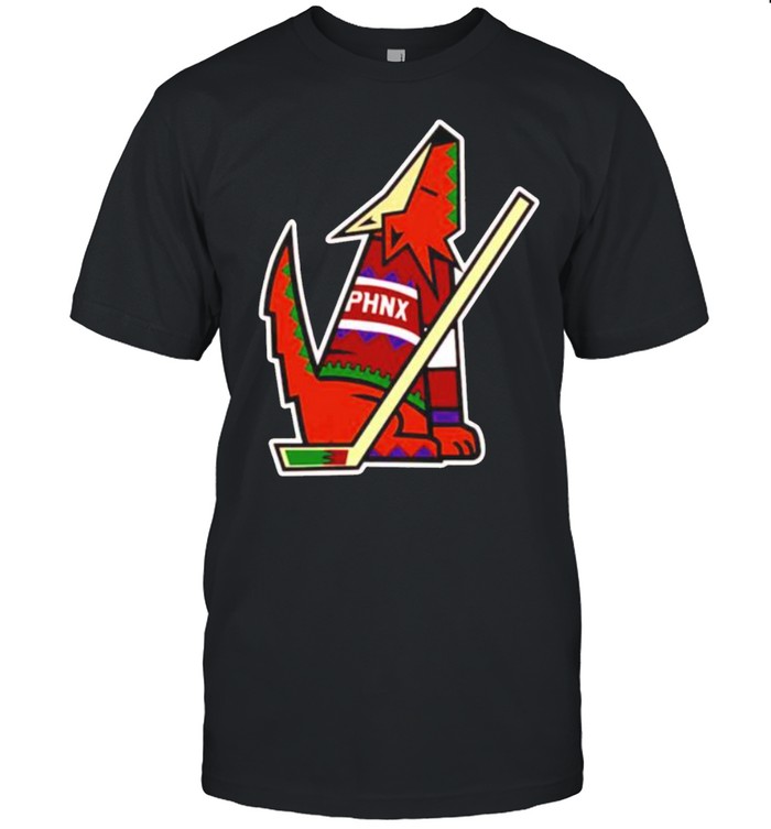 Phnx Coyotes Howling Coyote Shirt