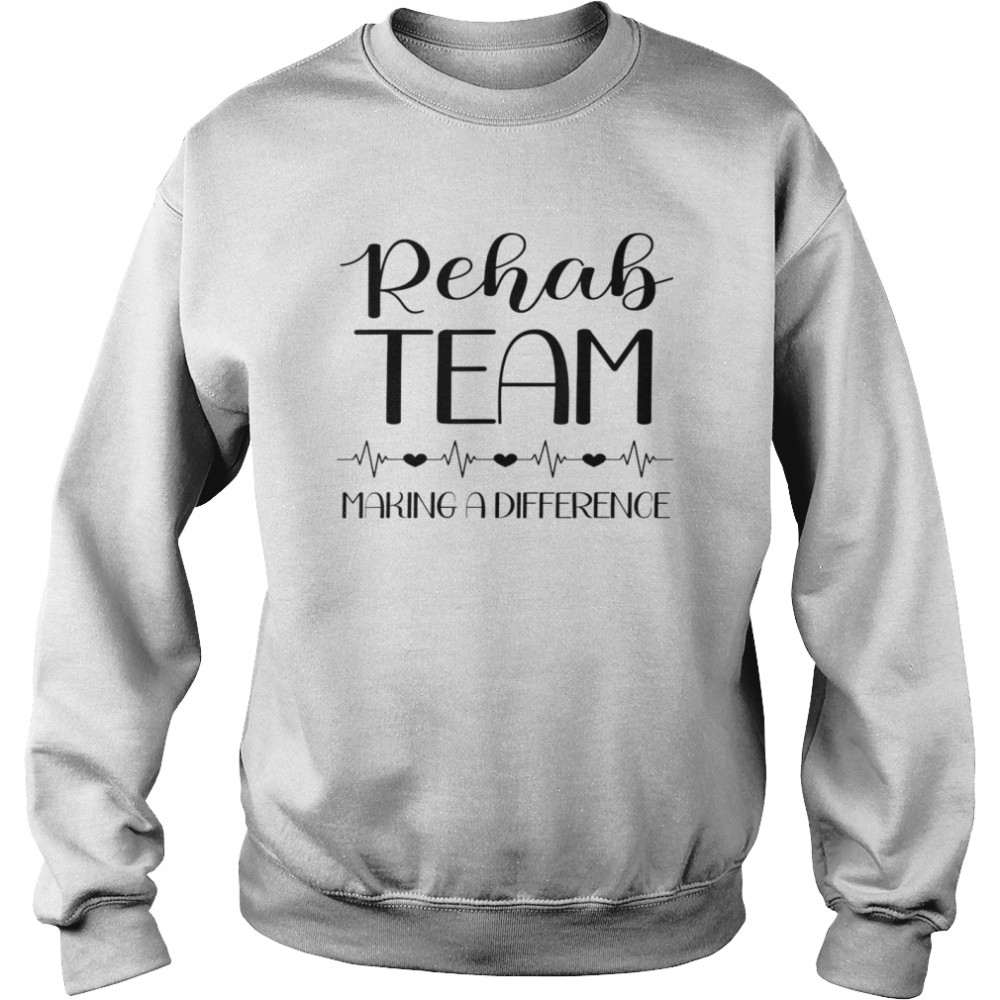 Physical Therapy Making A Difference Pt Month Rehab Team Shirt 3 » Cool Gifts for You - Mfamilygift Physical Therapy Making A Difference Pt Month Rehab Team Shirt 3