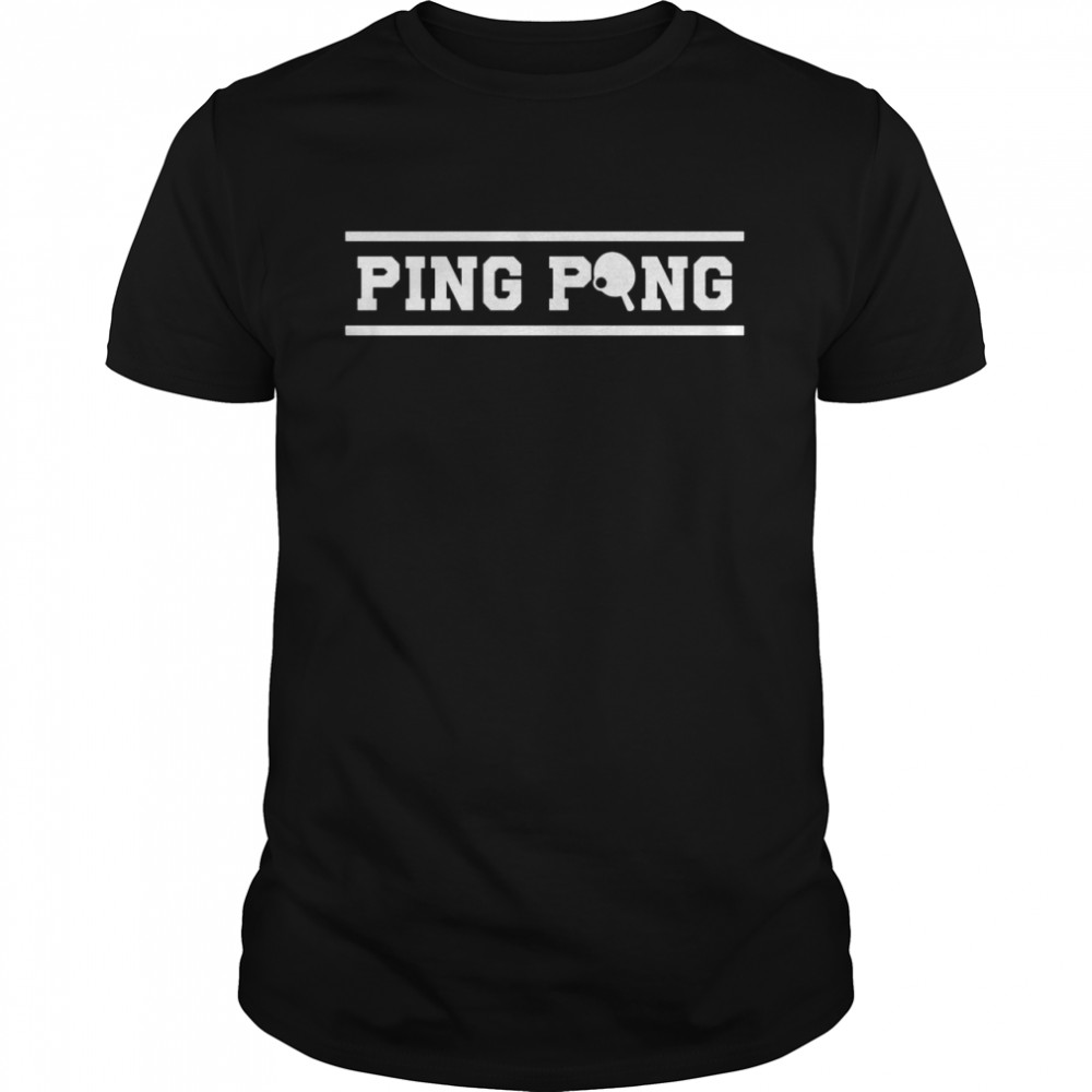 Ping Pong Schlã¤Ger Ballsport Tischtennisspieler Rã¼ckhand Langarmshirt Shirt
